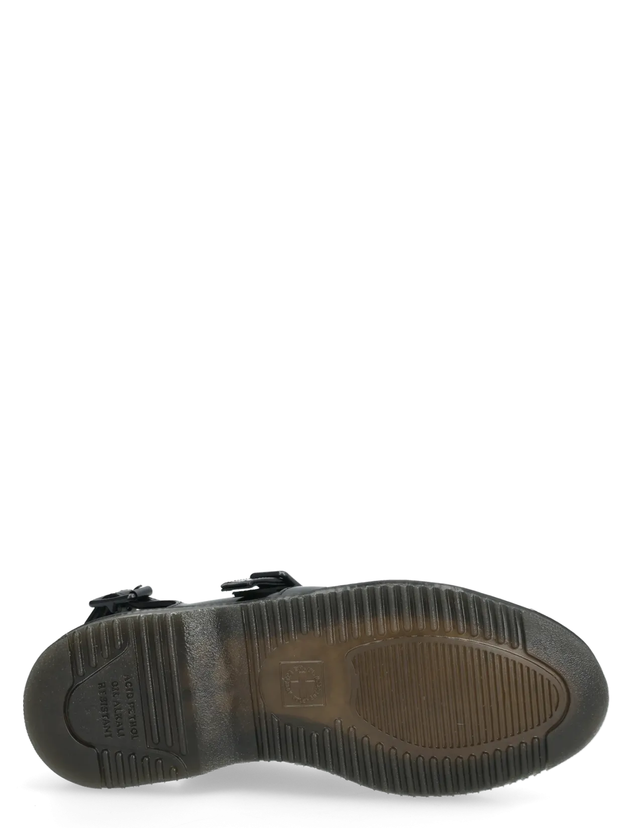 Madaline Black Polished Smooth - Flade slingbacks