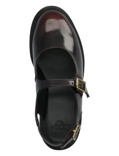Madaline Cherry Red Arcadia - Flade slingbacks