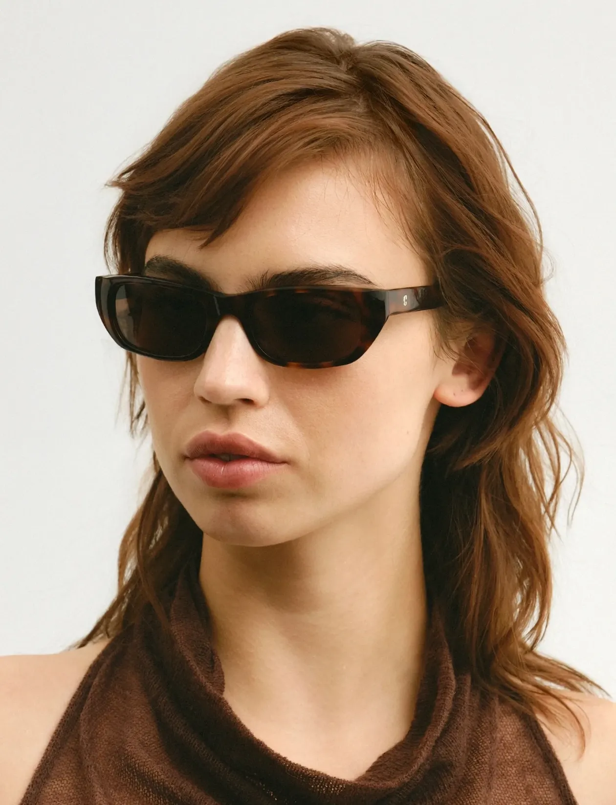 Marcel Tortoise Brown - D-shaped
