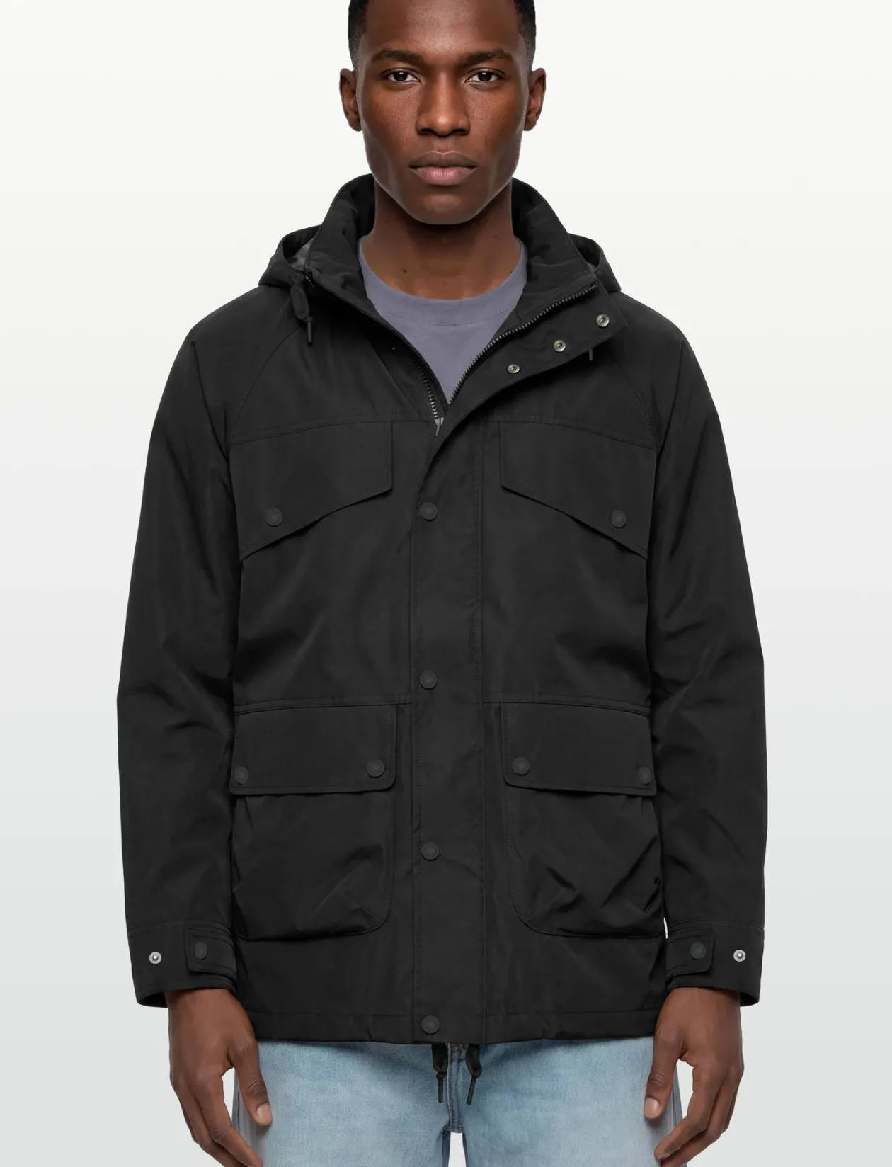 MARINA UTILITY PARKA JET BLACK - Parkas