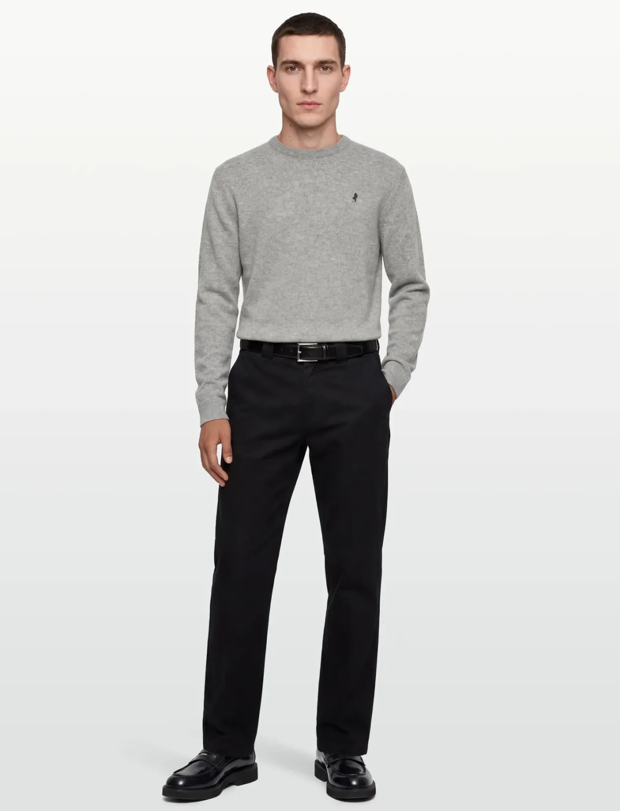 MCS ADRIAN KNIT MEN - Rund hals