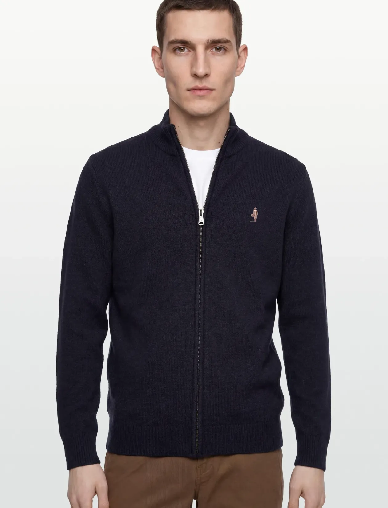 MCS ALFIE KNIT MEN - Fullzip strik