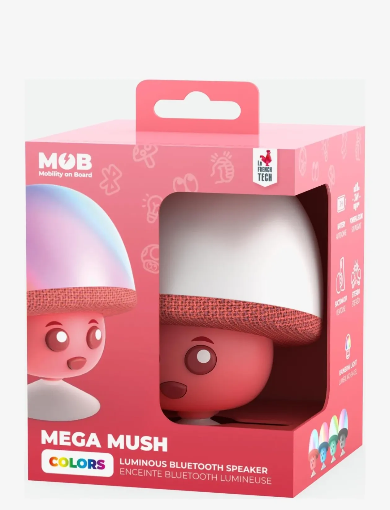 MEGA MUSH SPEAKER - RED - Dekorativt tilbehør