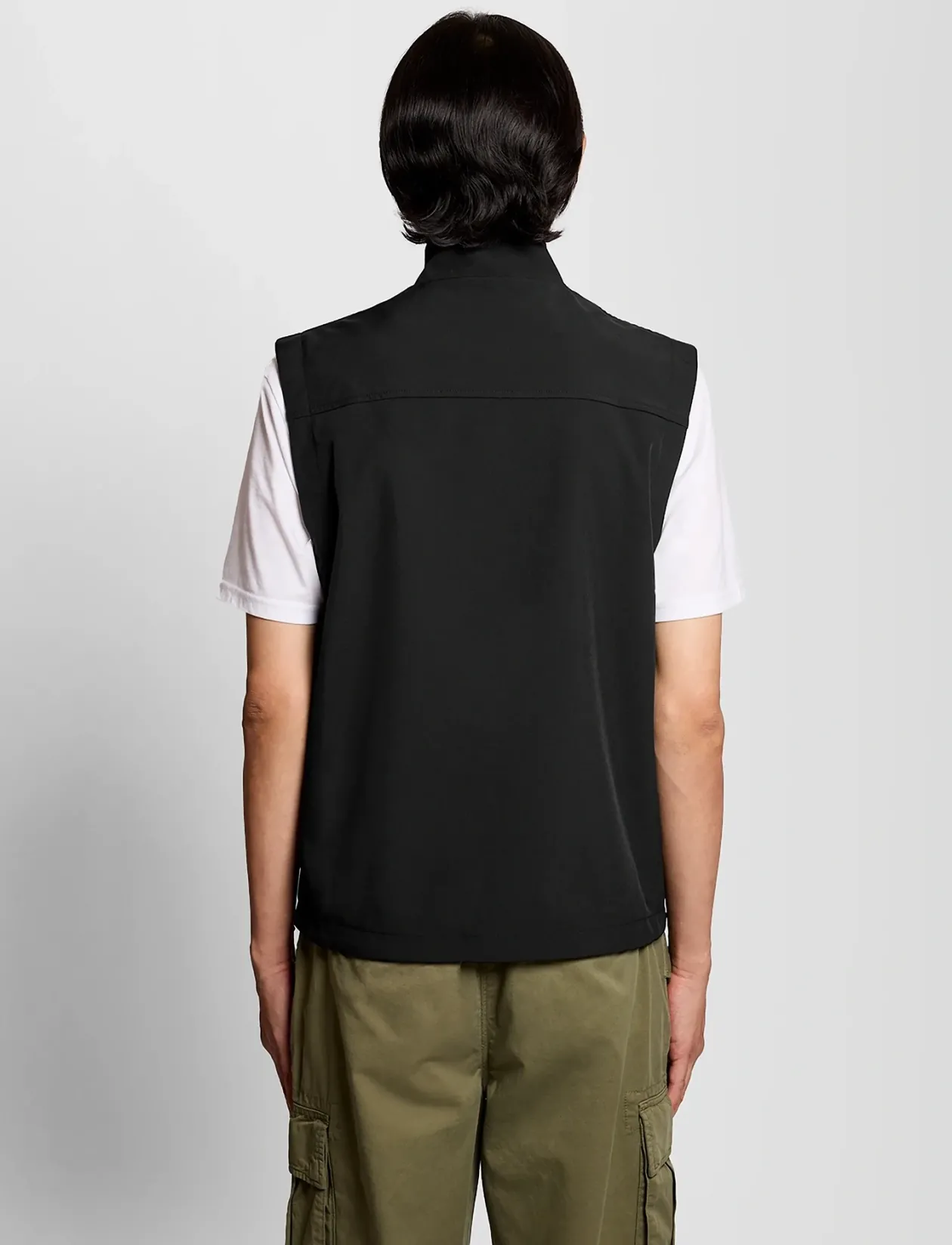 Mesh Back Softshell Funnel Neck Gilet - Veste