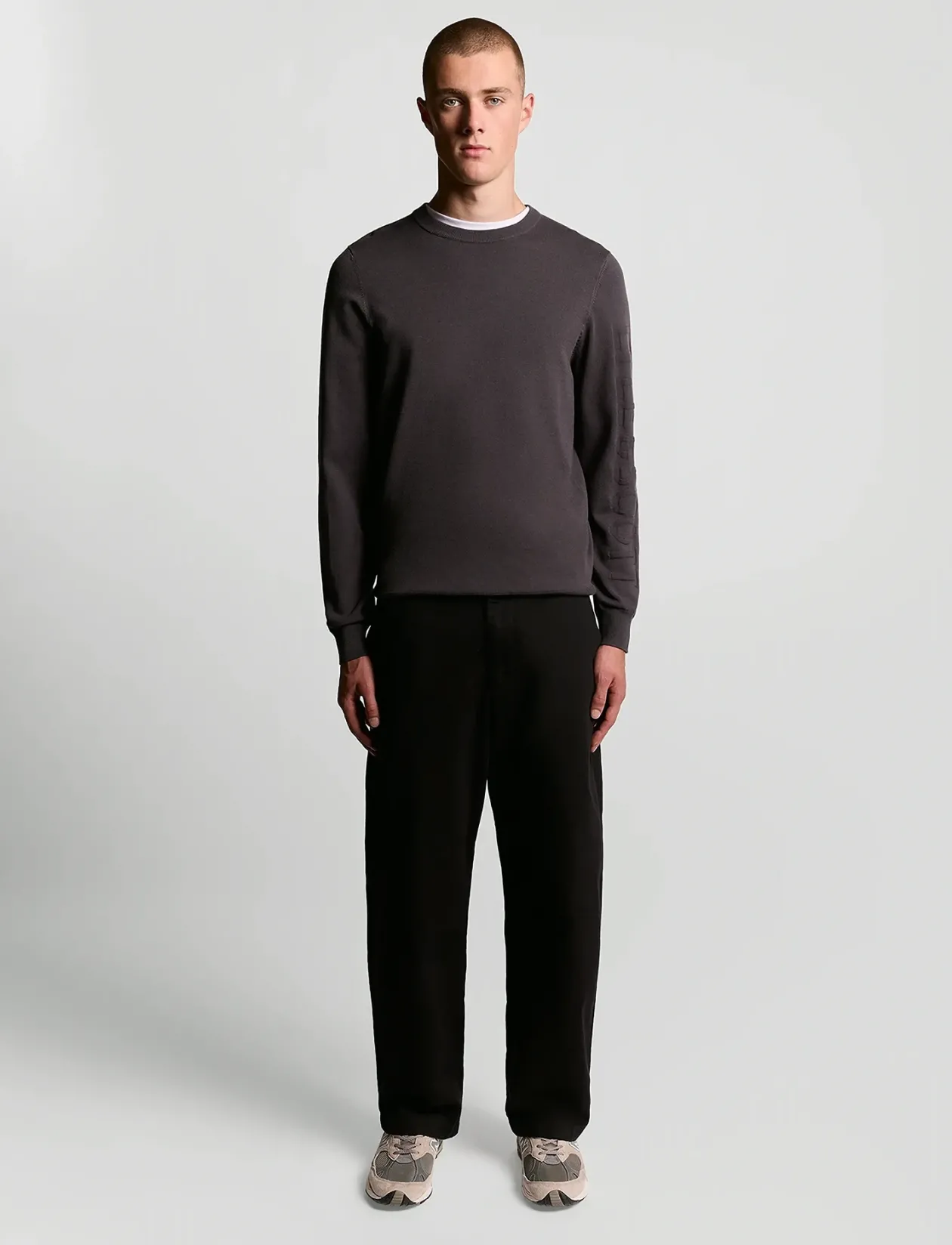 Mesh Logo Crew Neck Jumper - Rund hals