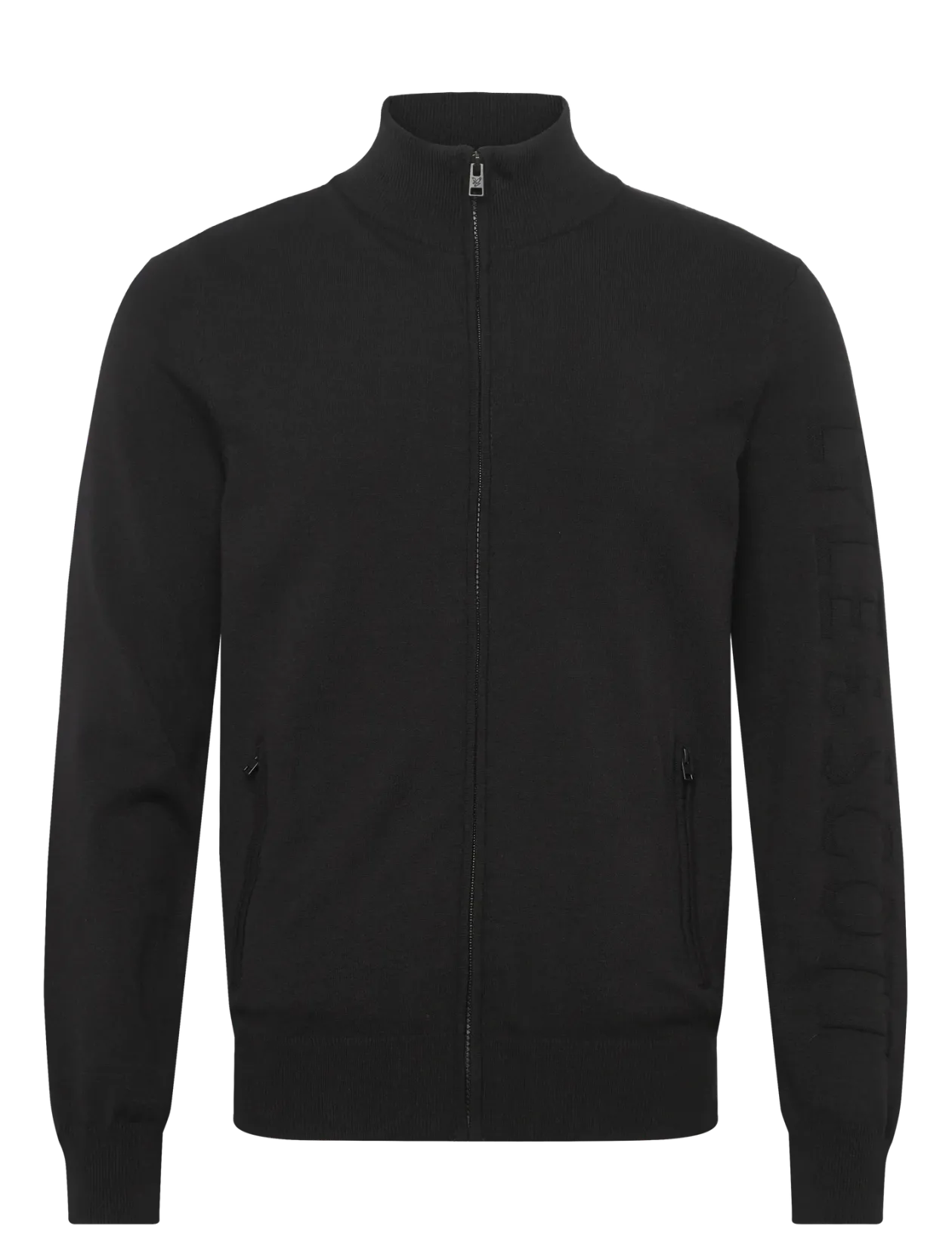 Mesh Logo Knitted Track Jacket - Sweatshirts