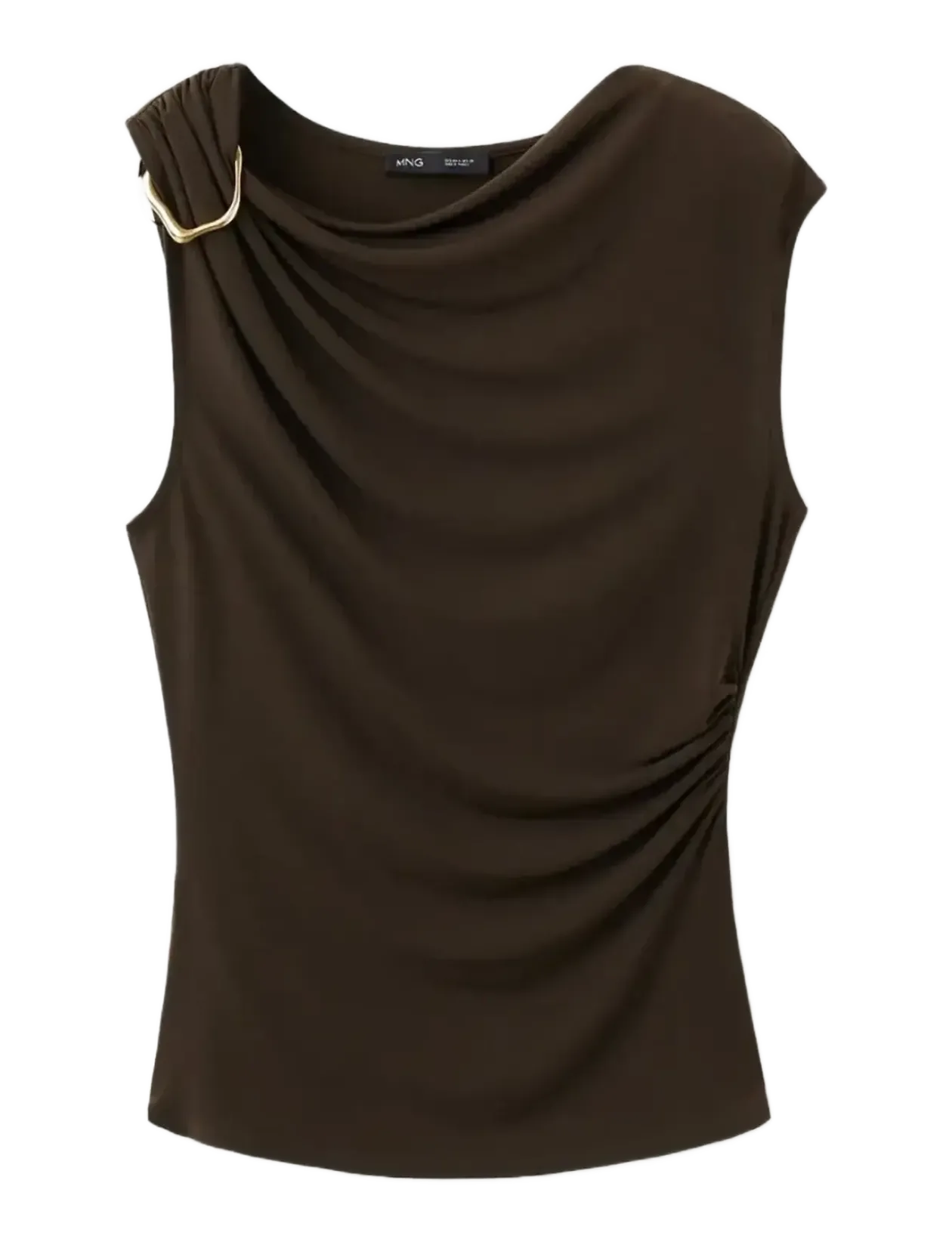 Metal detail top - Ærmeløse bluser