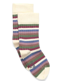 MiniPop® Bamboo Multi stripe socks - Børn
