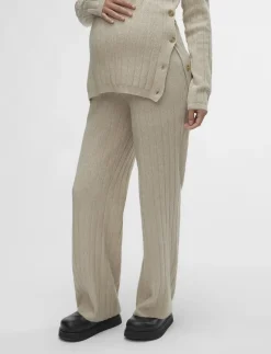 MLANA KNIT PANT HW A. - Bukser