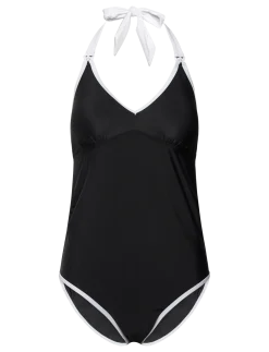MLBLAIR HALTER CONTRAST HC SWIMSUIT 2F - Badedragter