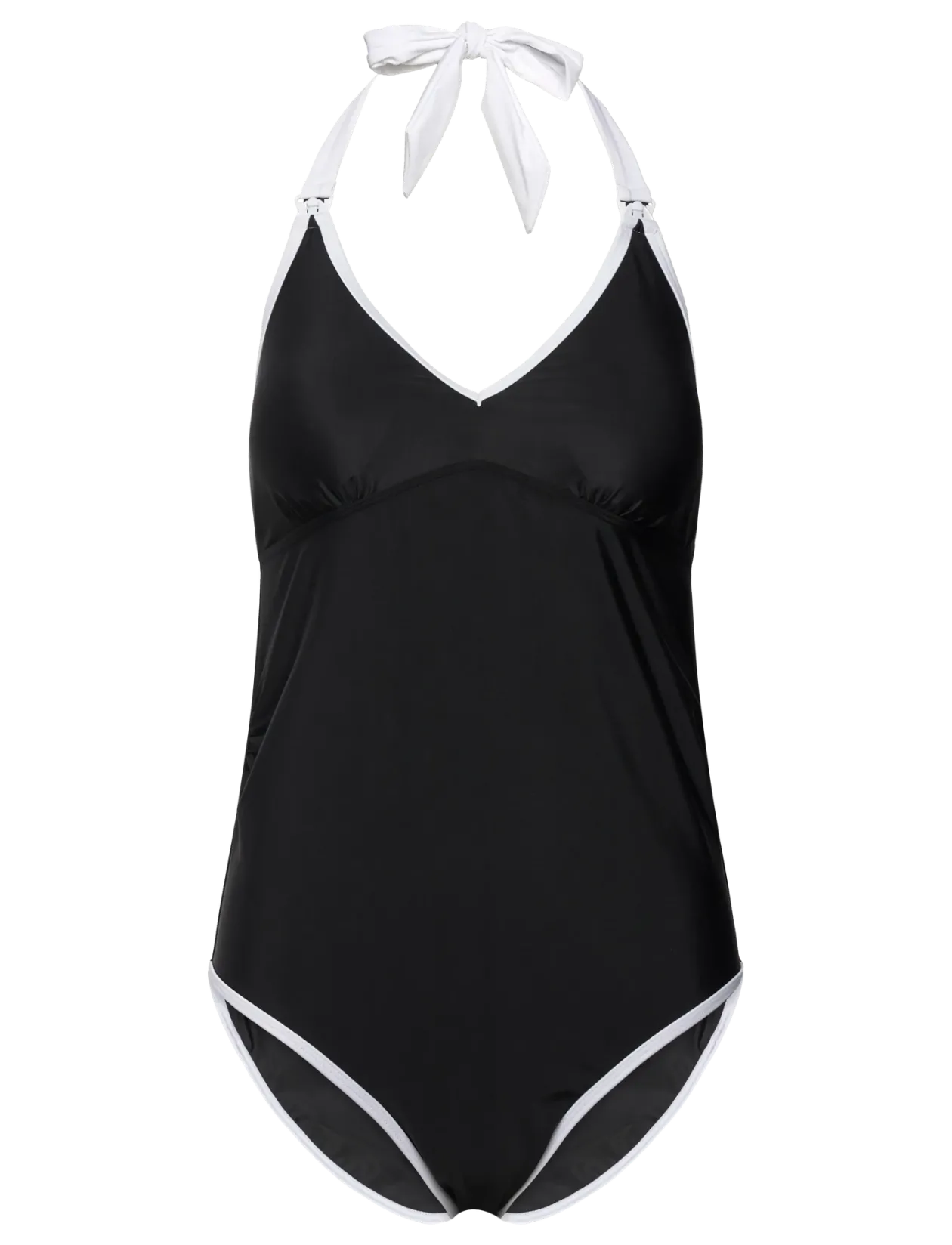 MLBLAIR HALTER CONTRAST HC SWIMSUIT 2F - Badedragter