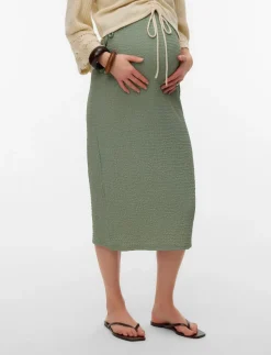 MLMARTE JRS MIDI SKIRT HW - Midinederdele
