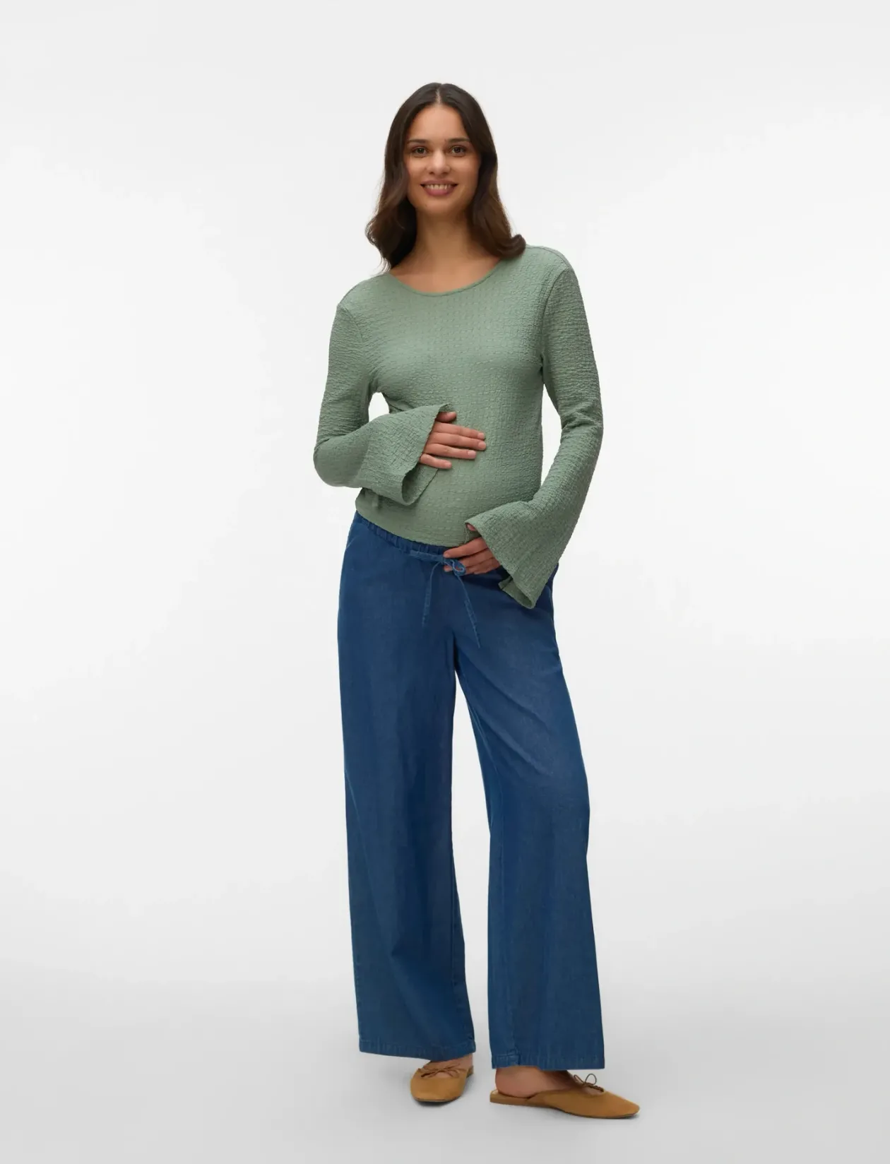 MLMARTE LS JRS SHORT TOP - Crop tops