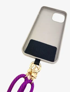 Mobile Base Necklace Black Gold - Mobil holdere