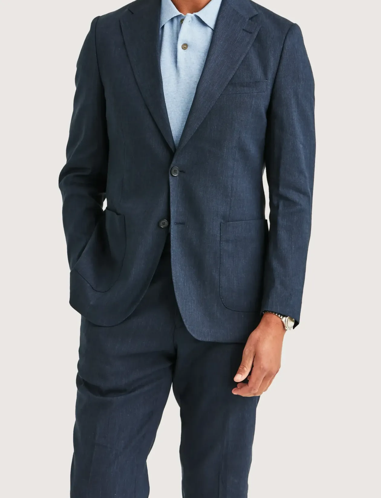 Morris Linen Suit Jacket - Enkeltradede blazere