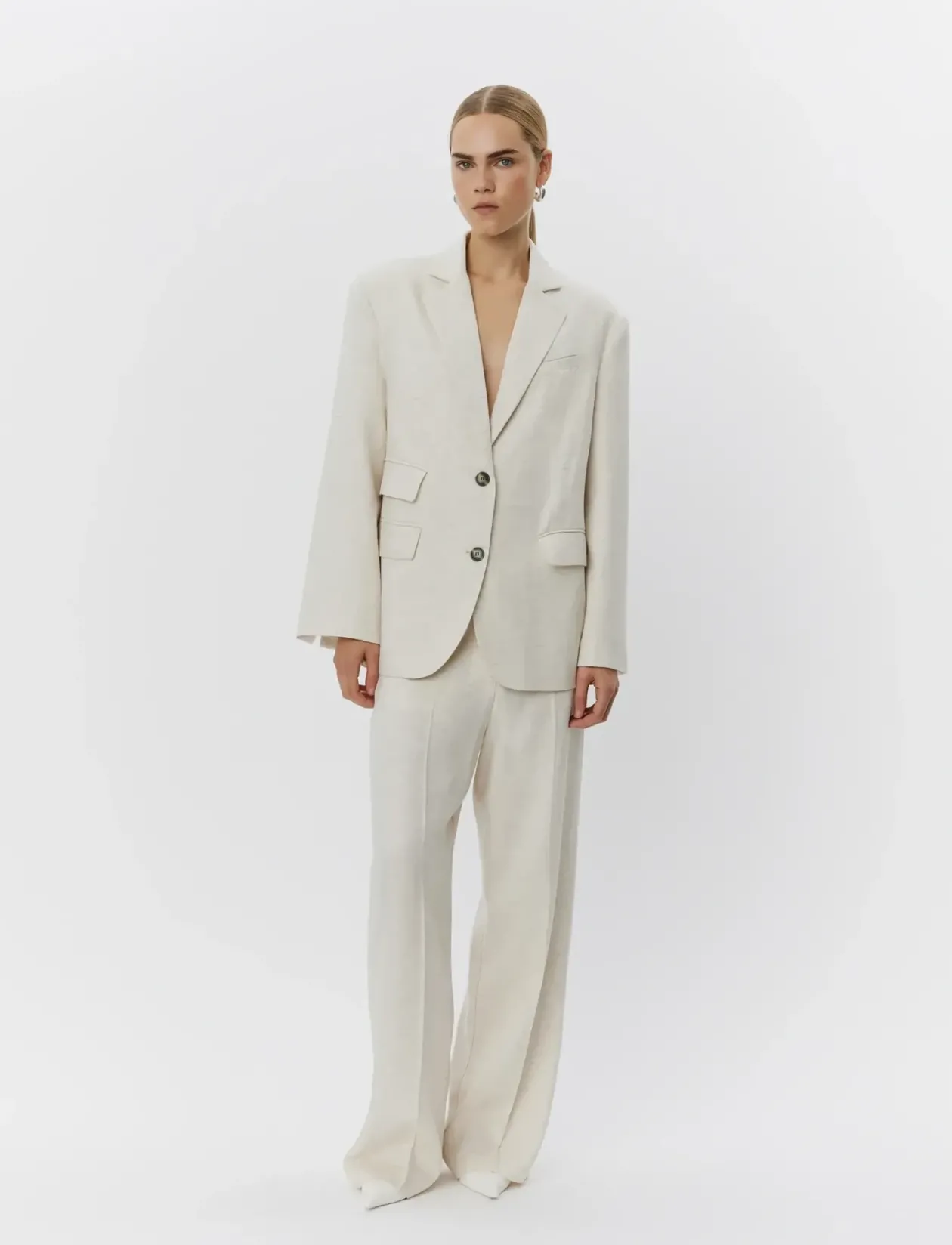 Morse - Summer Tweed - Oversized blazere