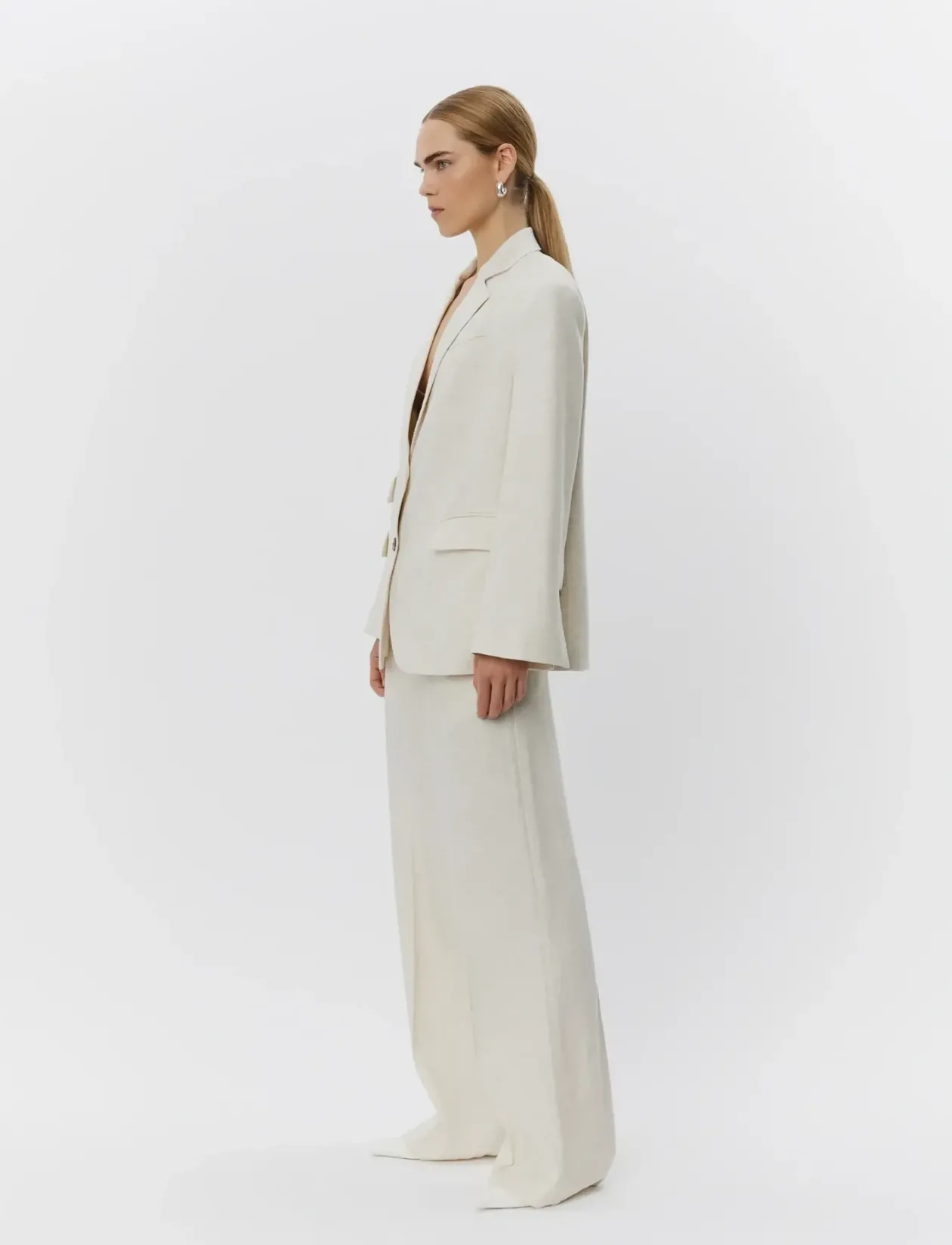 Morse - Summer Tweed - Oversized blazere