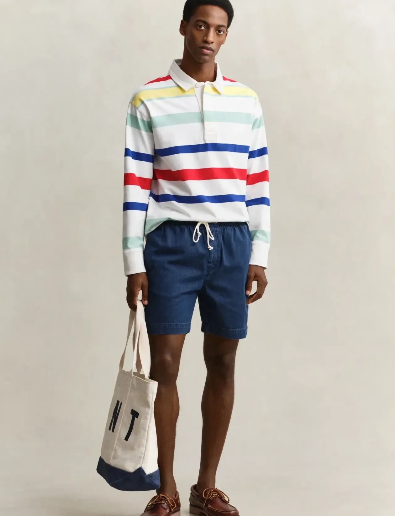 MULTI COLOR RUGGER - Langærmede