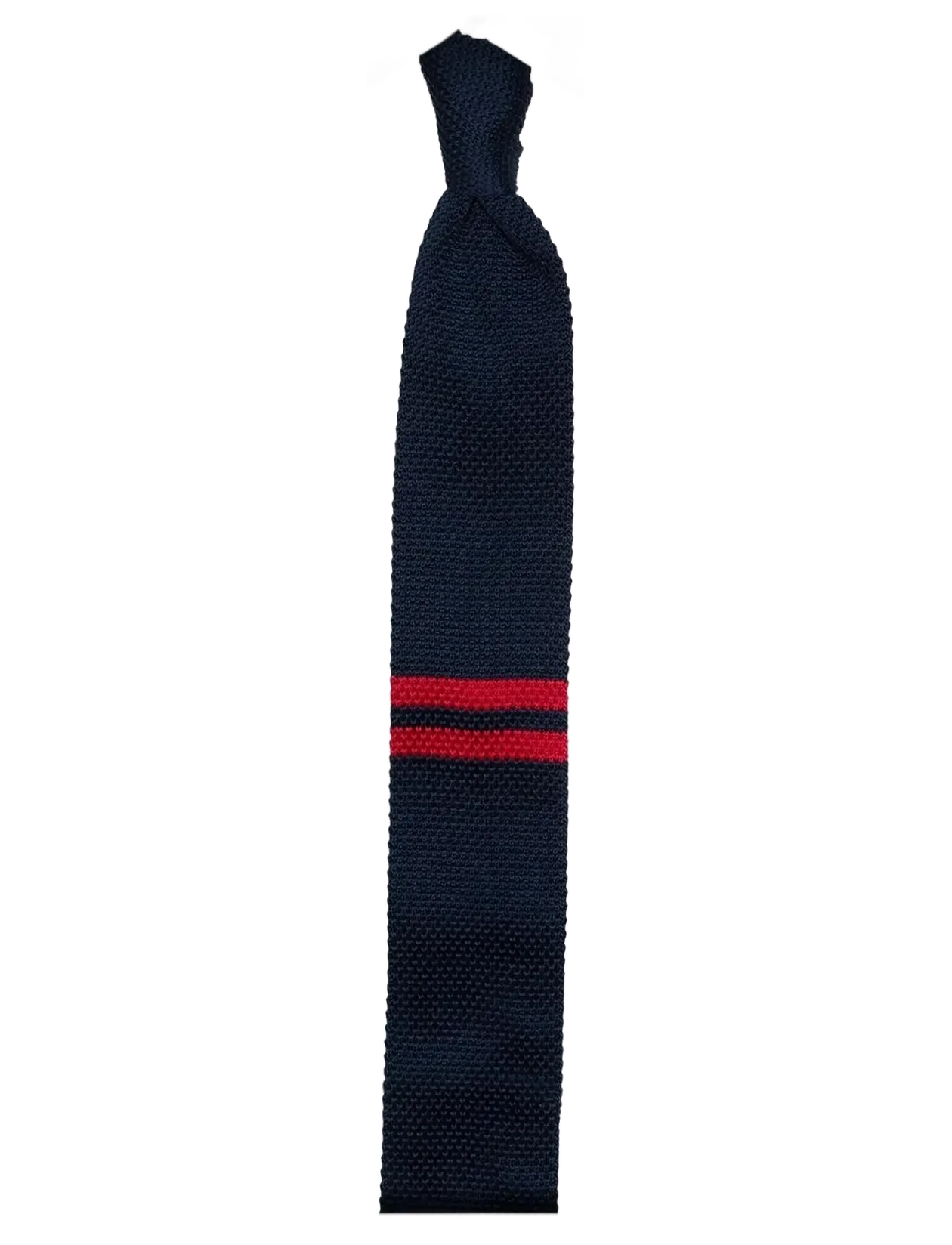 Navy Red Signature Knit - Slips
