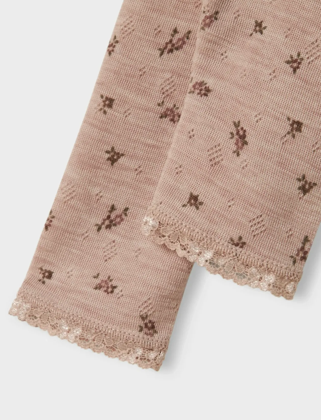 NBFWANG WOOL NEEDLE LEGGING NOOS - Leggings