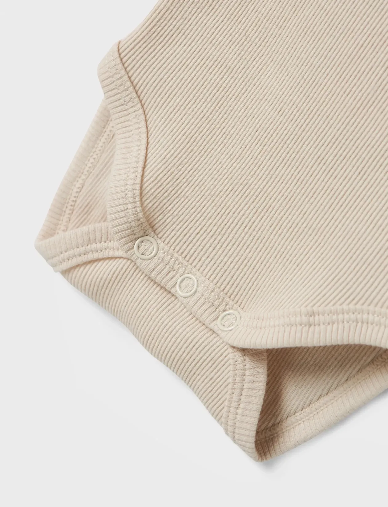 NBNBODY 5P LS SOLID RIB NOOS - Langærmede bodyer
