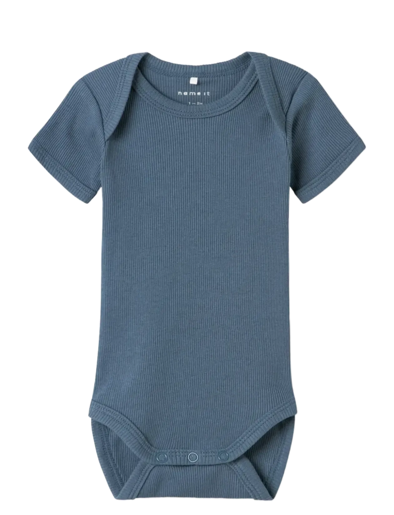 NBNBODY 3P SS SOLID RIB NOOS - Kortærmede bodyer