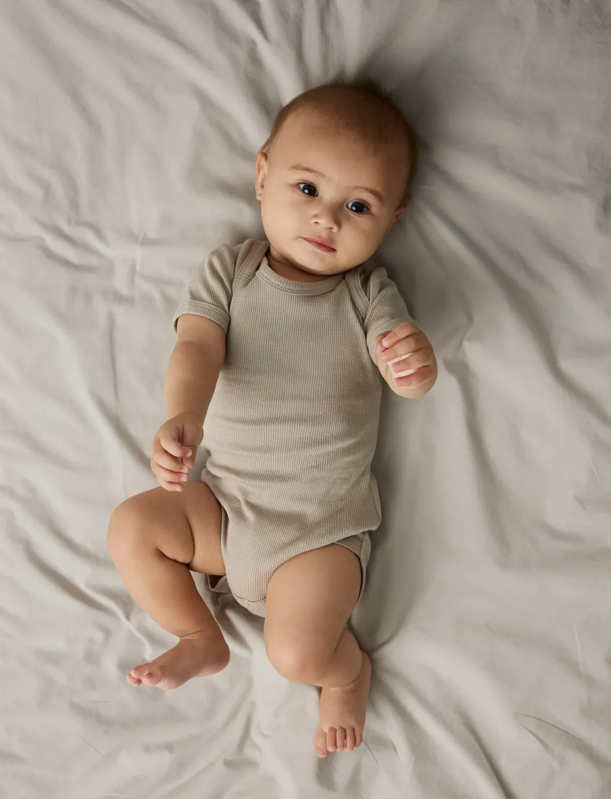 NBNBODY 3P SS SOLID RIB NOOS - Kortærmede bodyer