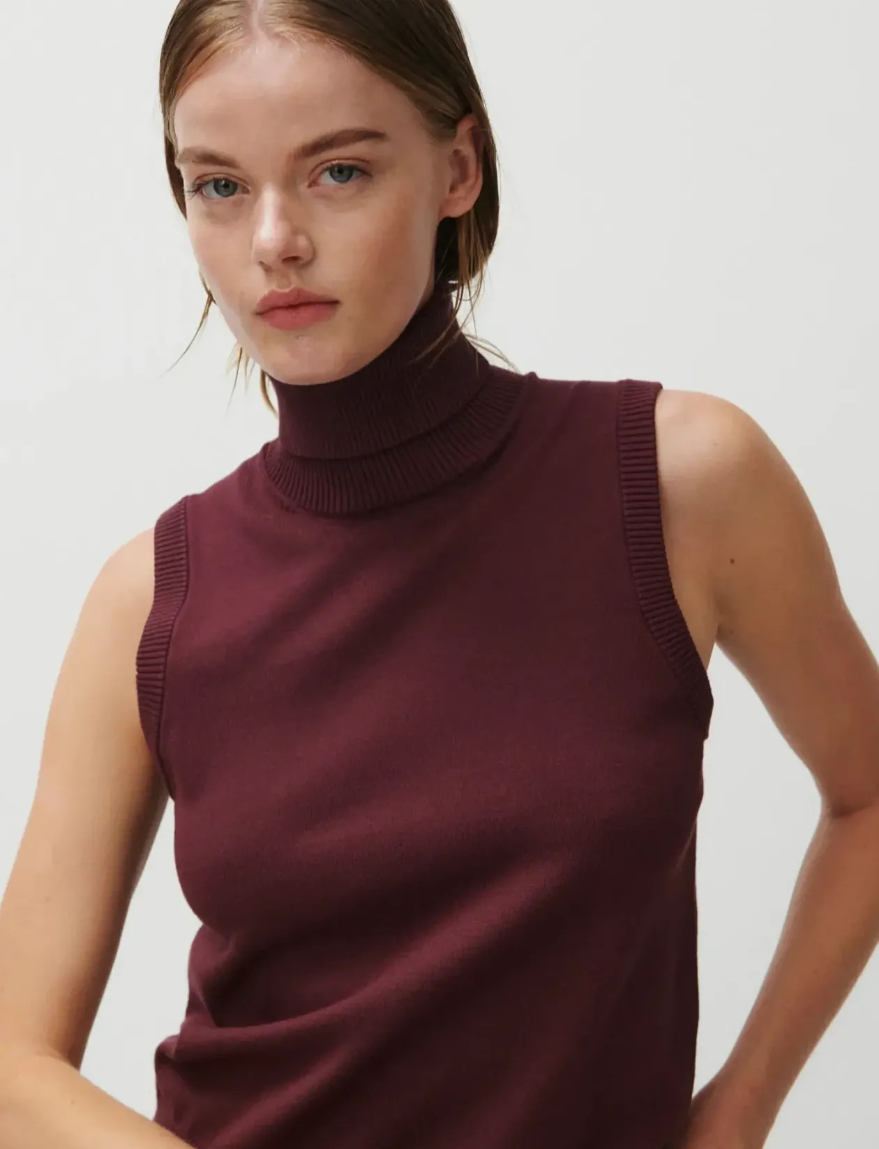 2ND Emerald - Viscose Knit - Rullekraver