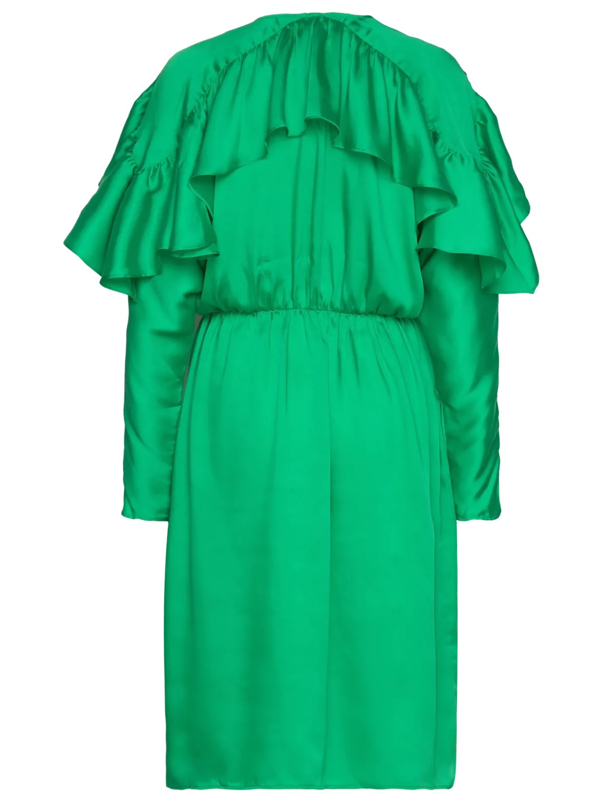 2ND Mavis - Drapy Twill Solid - Midi kjoler