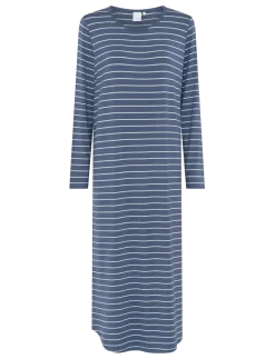 Nicole Longsleeved Long Dress - Natkjoler