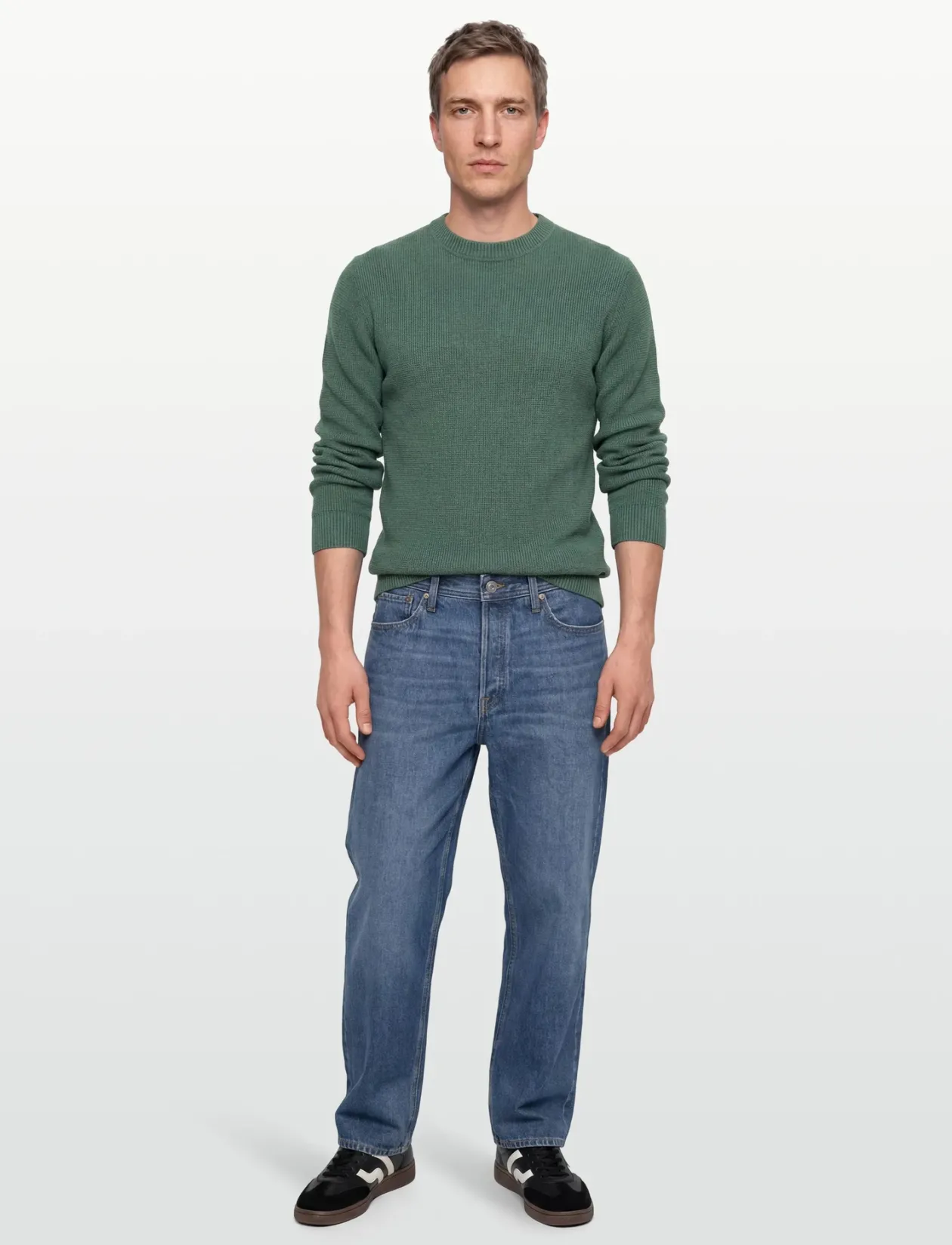 NICOSI STRUCTURE KNIT - Rund hals