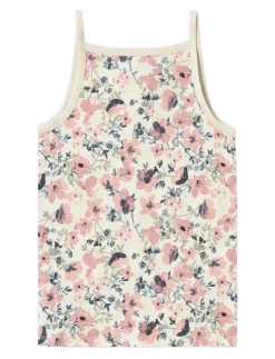 NKFSTRAP TOP 2P NOSTALGIA FLOWER NOOS - Overdele