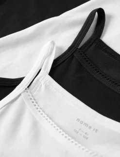 NKFSTRAP TOP 4P SOLID NOOS - Overdele