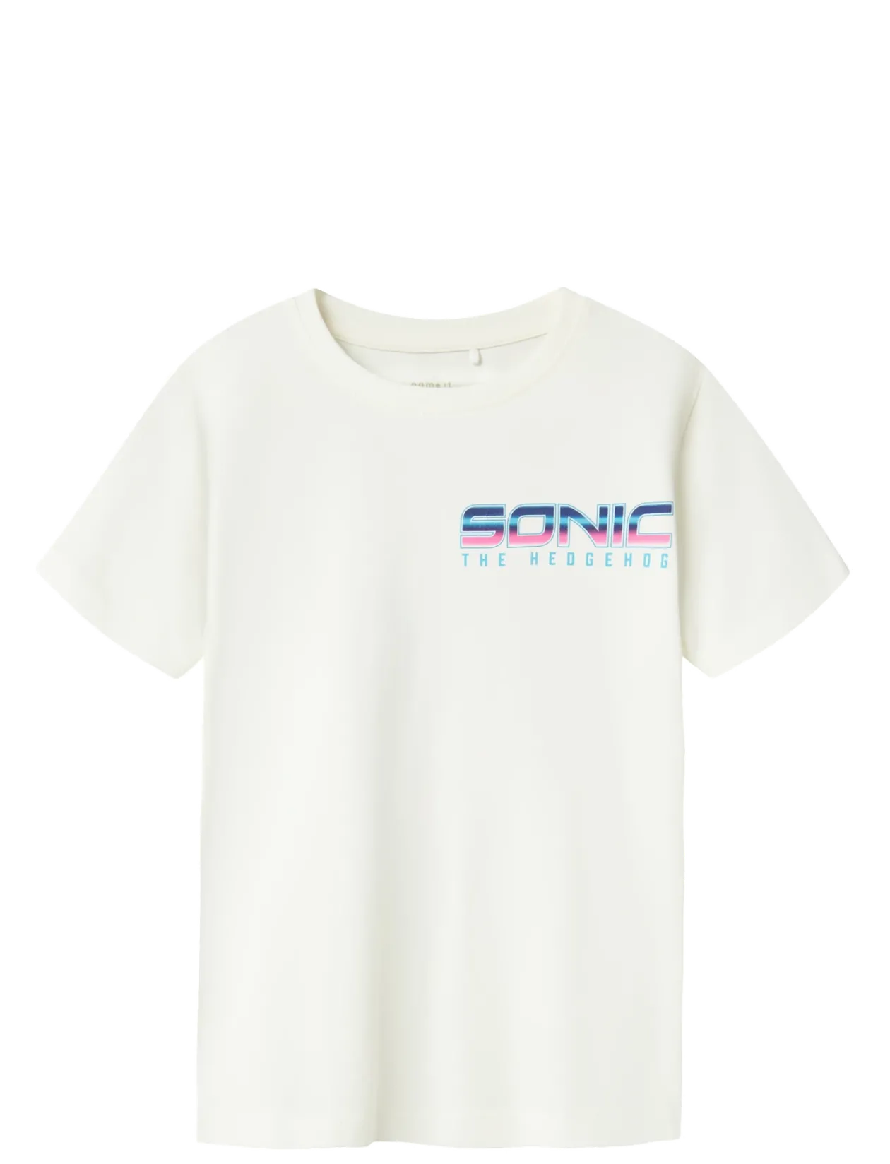 NKMMARCEL SONIC NREG SS TOP SKY - Kortærmede
