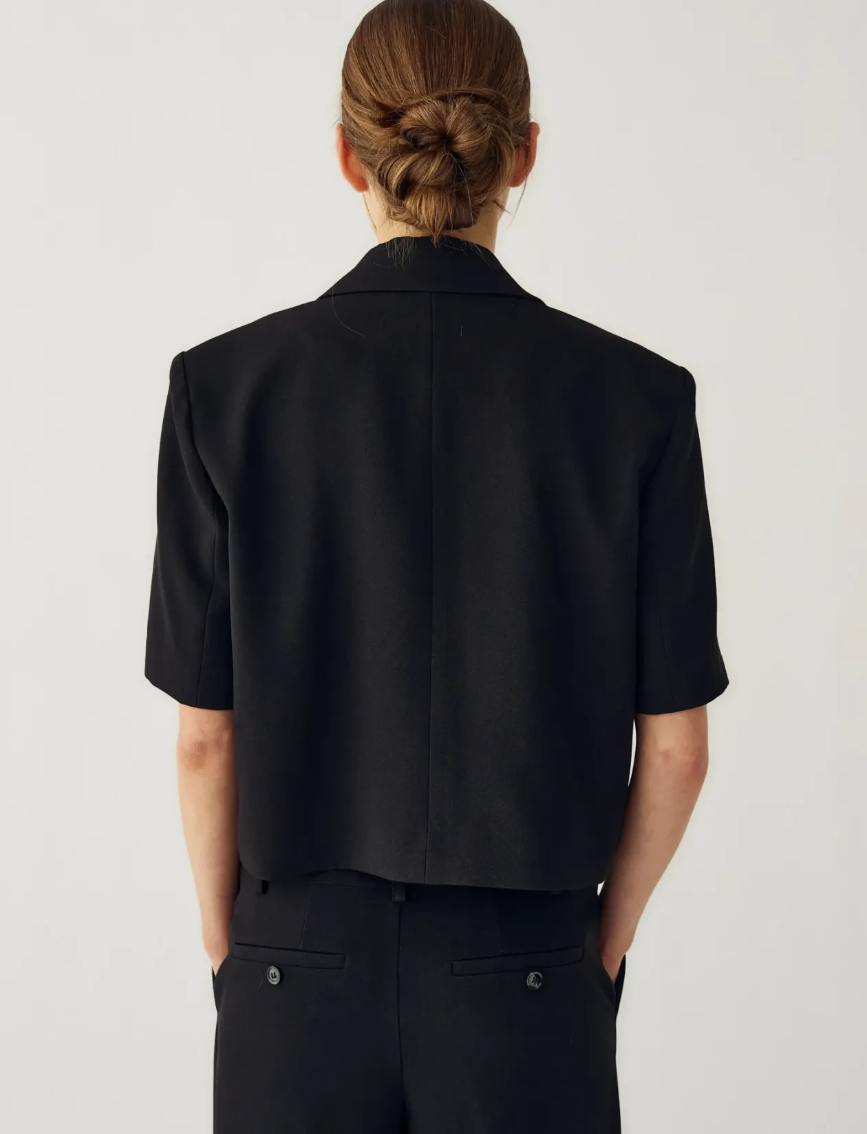 N-Leanne Crop Blazer - Korte blazere