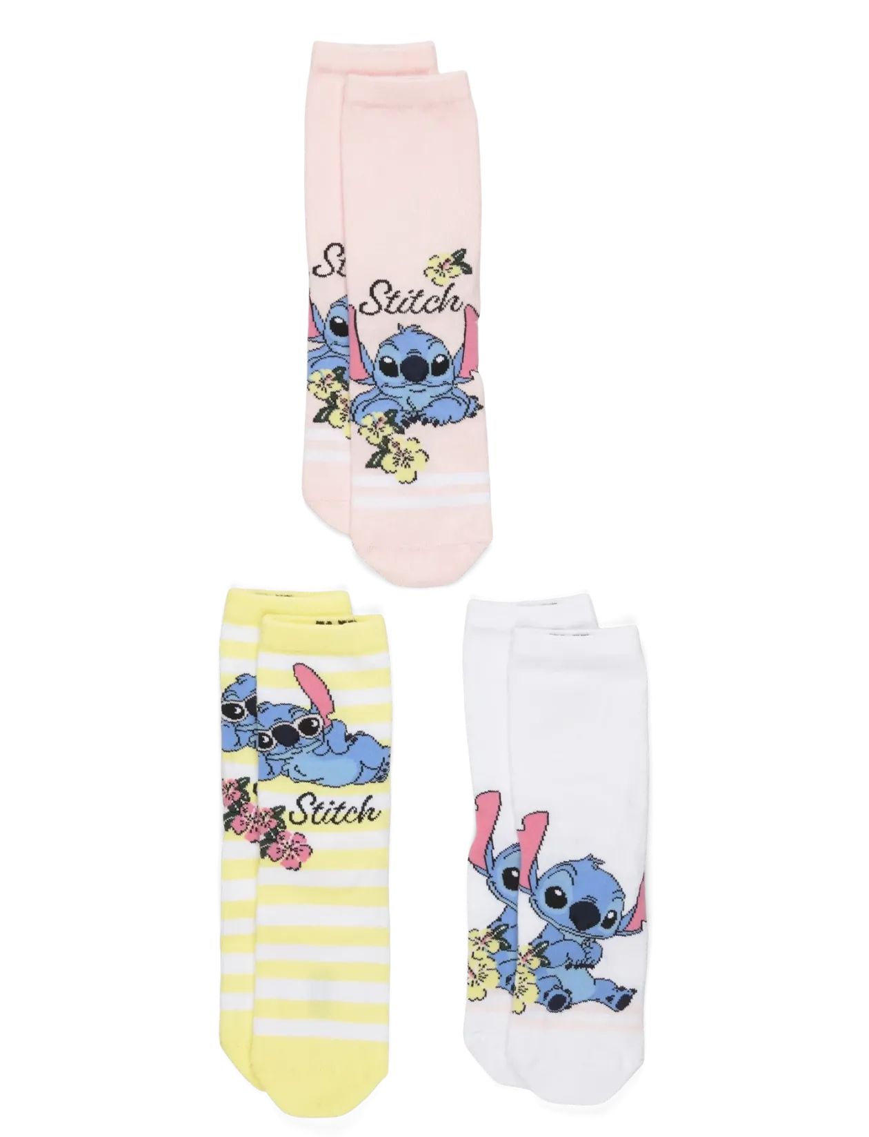 NMFANDI STITCH 3P SOCK WDI - Børn