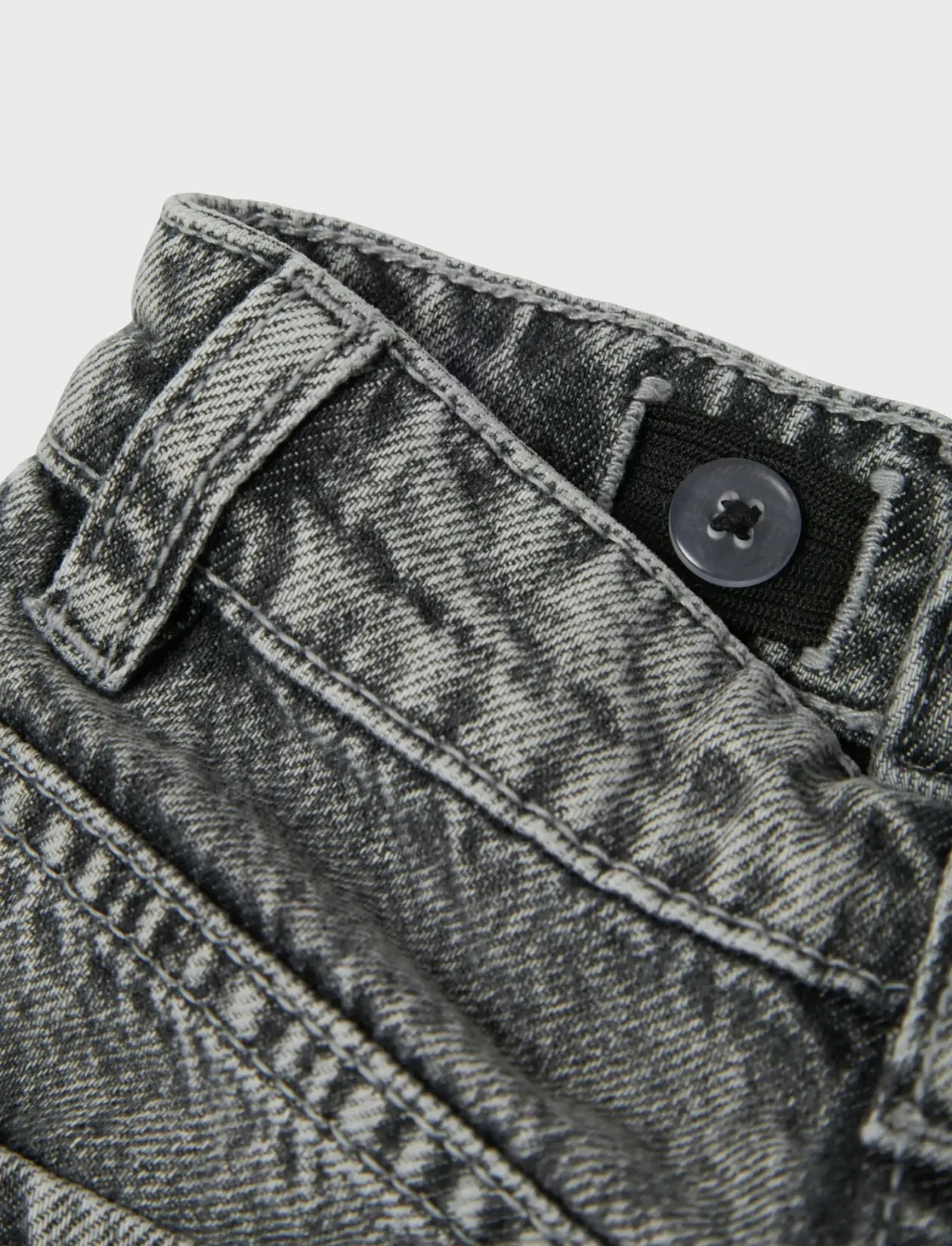 NMFBELLA MOM EMB JEANS 3285-BE NOOS - Regular jeans