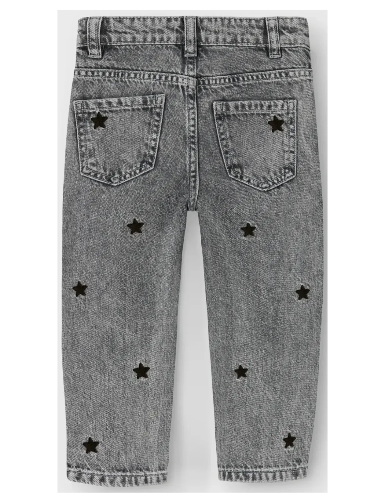 NMFBELLA MOM EMB JEANS 3285-BE NOOS - Regular jeans