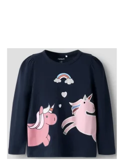 NMFBILISA LS TOP - Langærmede t-shirts