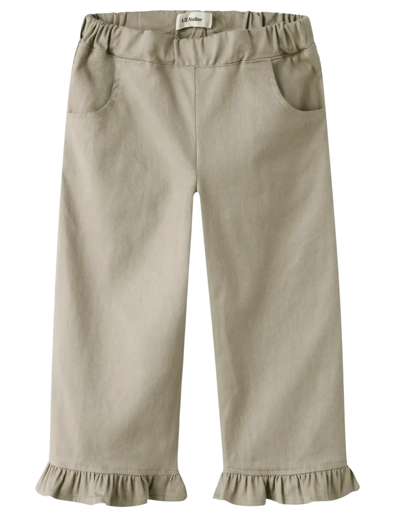 NMFDOREEN WIDE TWI PANT 9977-DH LIL - Bukser