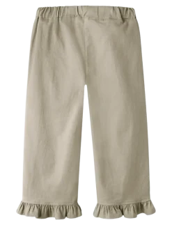 NMFDOREEN WIDE TWI PANT 9977-DH LIL - Bukser