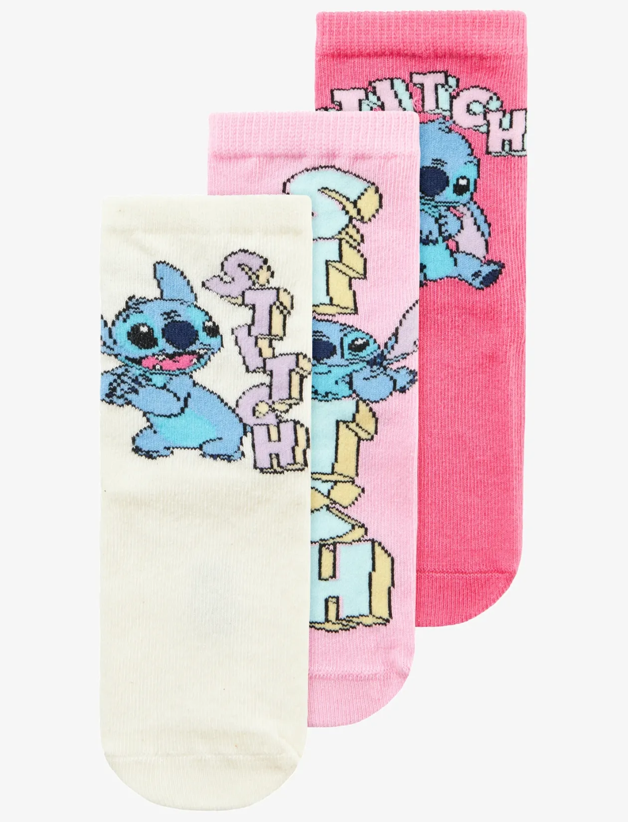 NMFFOMDI STITCH 3P SOCK WDI - Børn