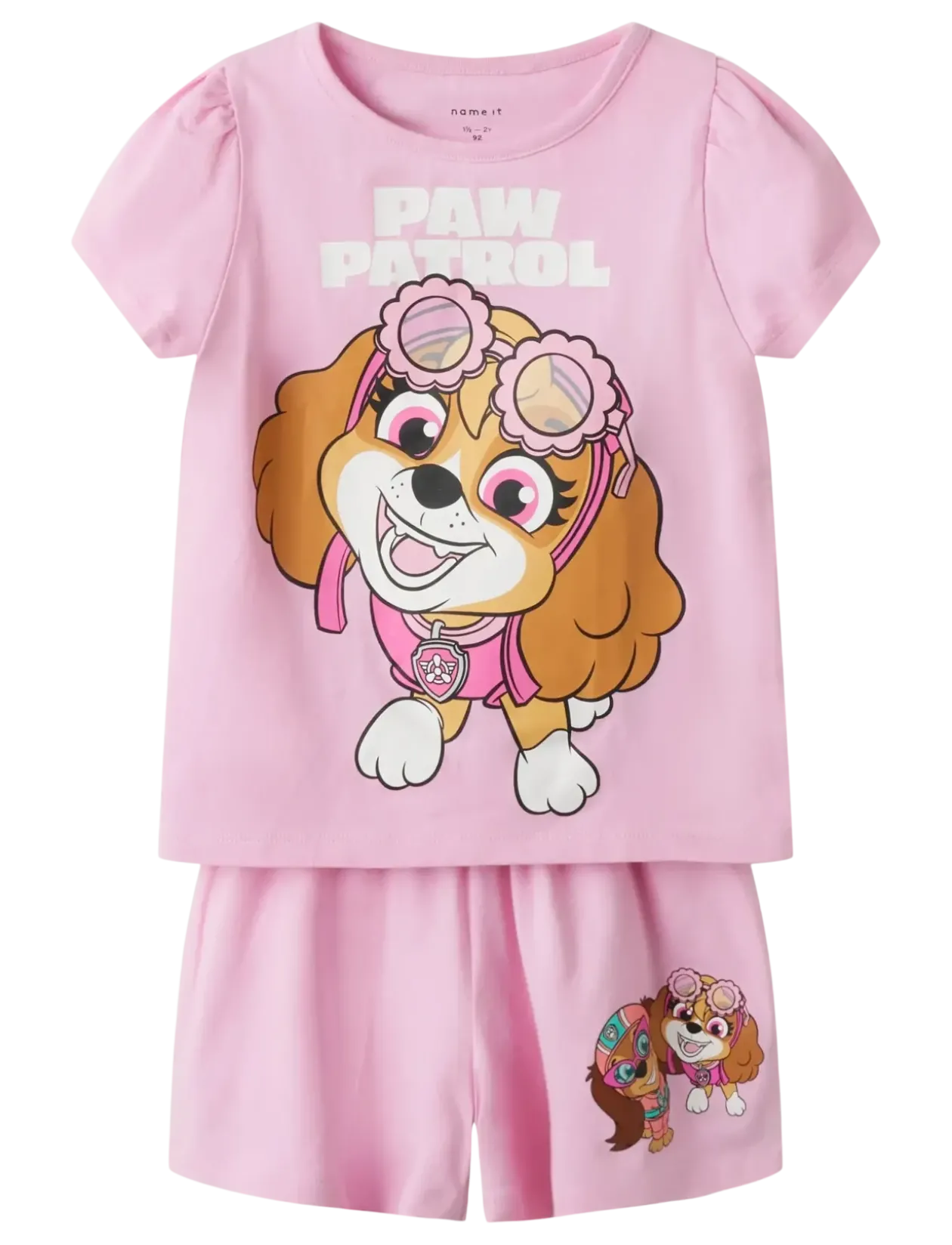 NMFMAM PAW SS NIGHTSET CPLG - Sæt