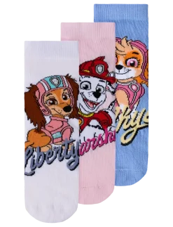 NMFMARINA PAW 3P SOCK CPLG - Børn
