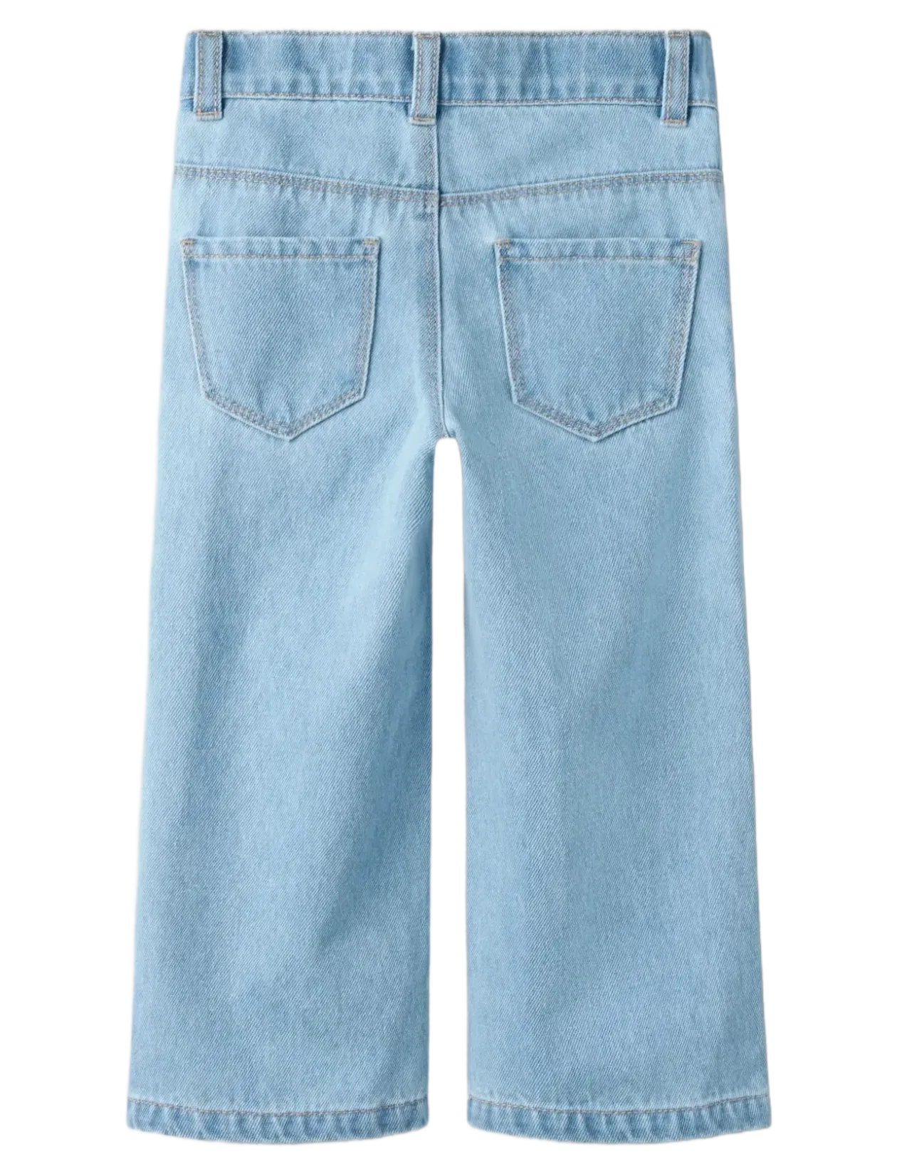 NMFROSE WIDE EMB JEANS 4999-ZA - Brede jeans