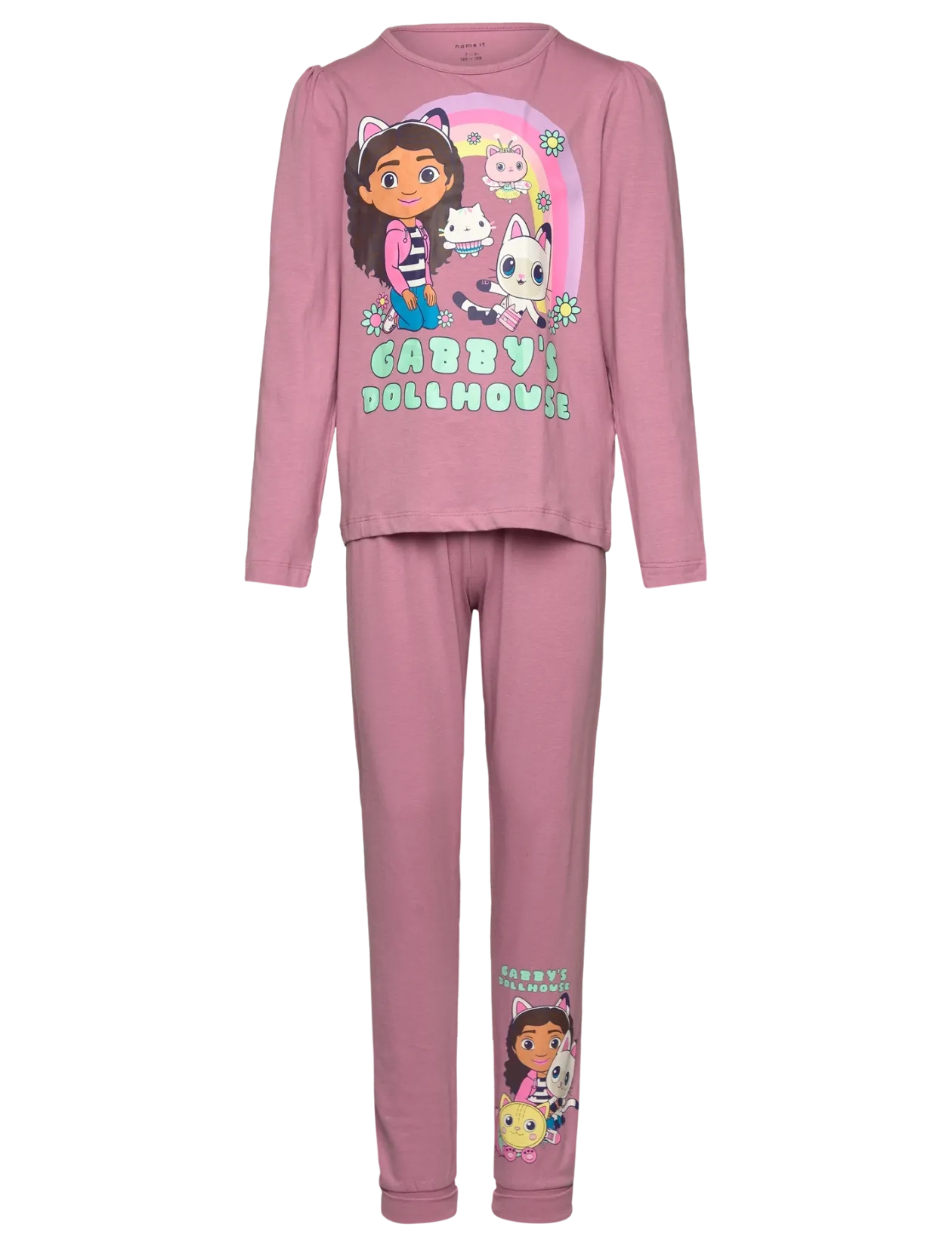 NMFSABA GABBY LS NIGHTSET NOOS SKY - Sæt
