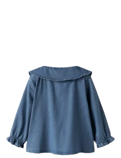 NMFSOPHY LS DNM SHIRT 2533-YB T - Langærmede skjorter