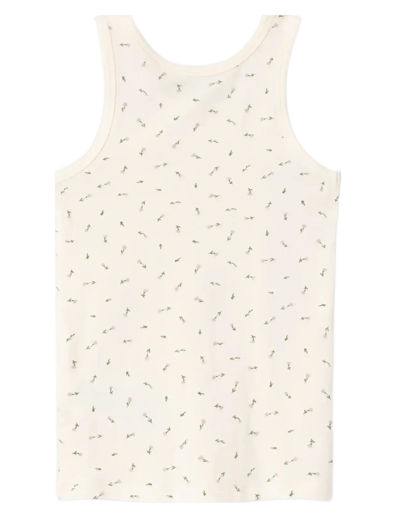 NMFTANK TOP 2P BUTTERCREAM FLORAL NOOS - Overdele