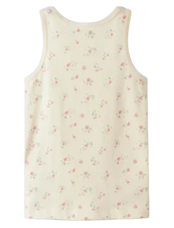 NMFTANK TOP 2P FLOWER NOOS - Ærmeløse