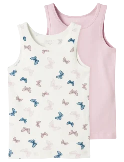 NMFTANK TOP 2P JET STREAM BUTTERFLY NOOS - Ærmeløse